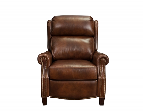 Meade Recliner Chair - Worthington Cognac/All Leather
