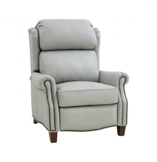 Meade Recliner Chair - Corbett Chromium/All Leather