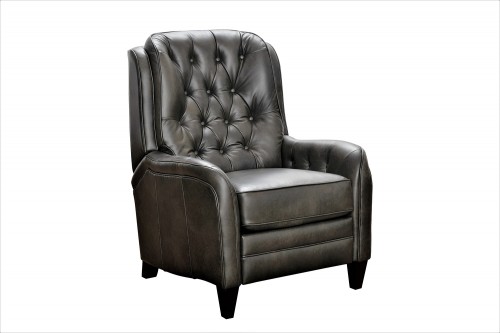 Whittington Recliner Chair - Ashford Graphite/All Leather