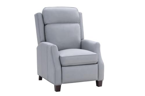 Nixon Recliner Chair - Corbett Chromium/All Leather