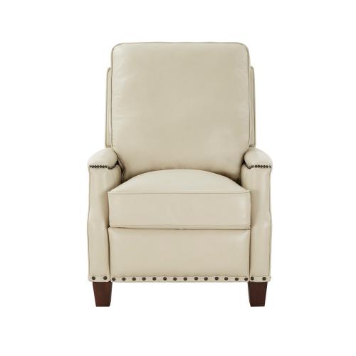 Ellis Power Recliner Chair - Barone Parchment/All Leather