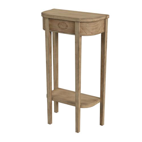 Wendell Demilune Console Table - Beige