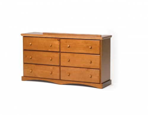 3641160 6 Drawer Dresser - Honey