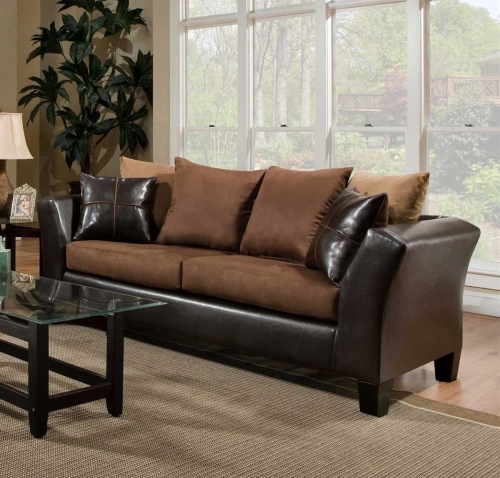 Cira Sofa Set - Chocolate
