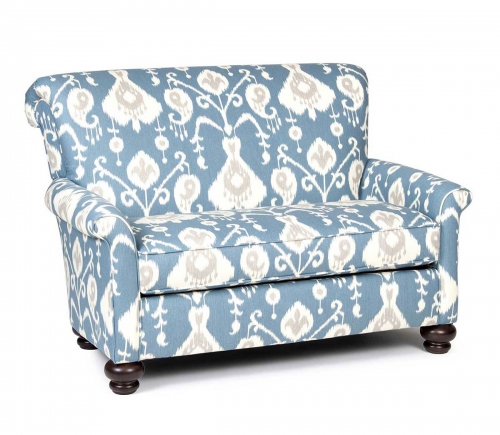Granville Chair - Blue/White