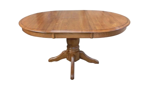 Lacewood 30-inch High Pedestal Table - Hervest Oak
