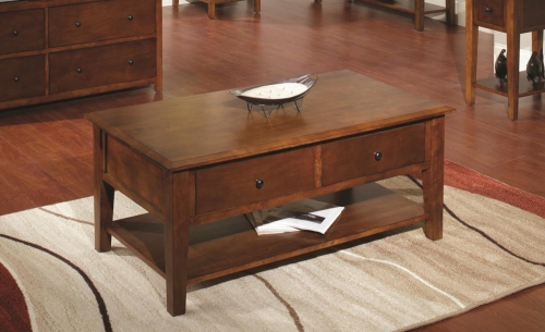 Ayer Coffee Table - Tobacco