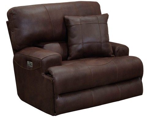 Monaco Recliner Chair - Dark Chocolate