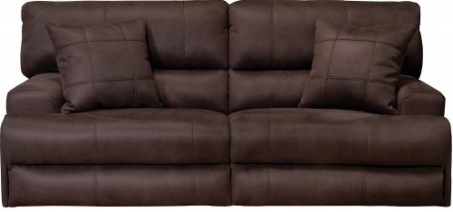 Monaco Reclining Sofa - Dark Chocolate