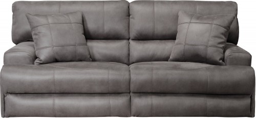 Monaco Reclining Sofa - Charcoal
