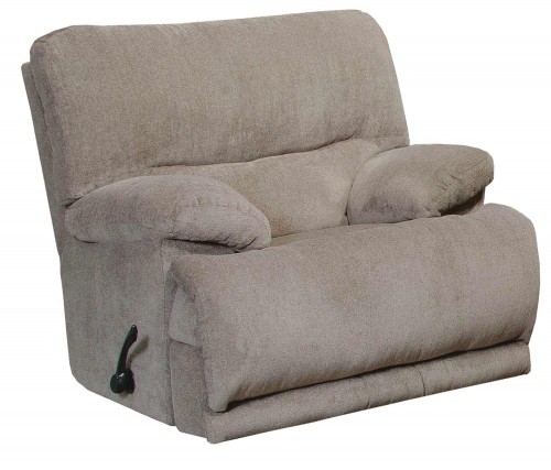 Jules Chaise Rocker Recliner Chair - Pewter