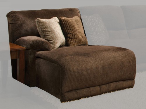 CatNapper Burbank RSF Chaise - Chocolate