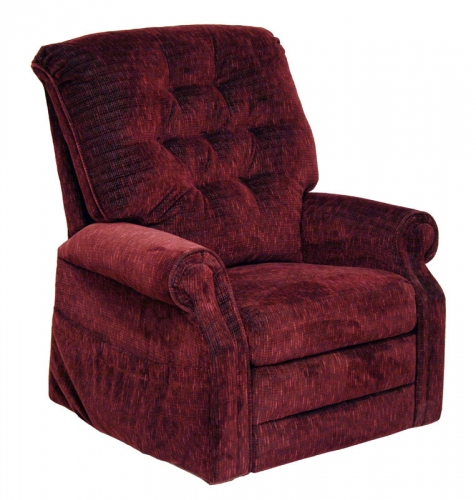 Patriot Power Lift Full Lay-Out Recliner - Vino