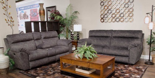 Sedona Power Reclining Sofa Set - Smoke