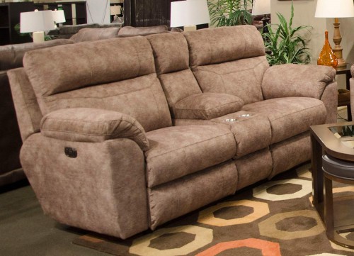 Sedona Power Reclining Console Loveseeat - Mesa