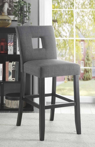 Andenne Counter Height Chair - Grey/Black