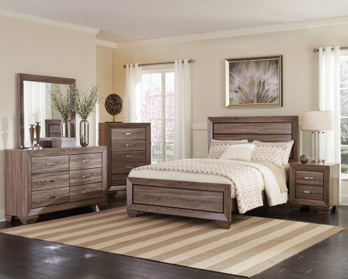 Kauffman Bedroom Collection - Washed Taupe