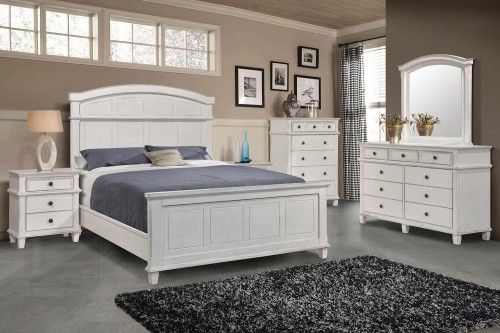 Carolina Bedroom Set - Antique White
