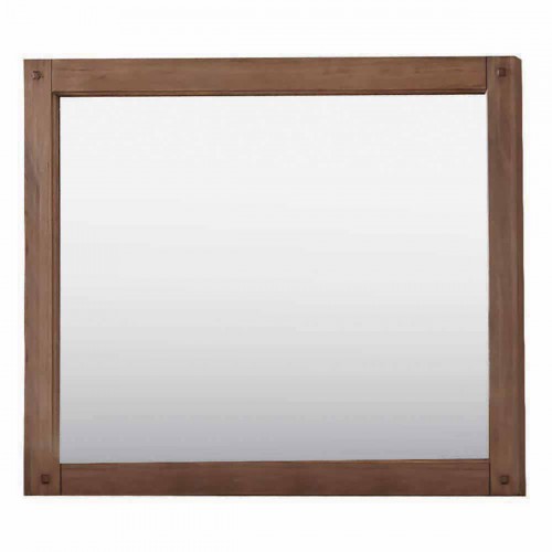 Tawny Mirror - White Washed Natural