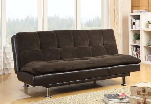 300313 Sofa Bed - Two-toned Brown