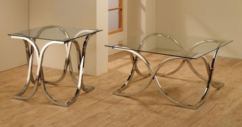701918 Coffee Table Set - Chrome