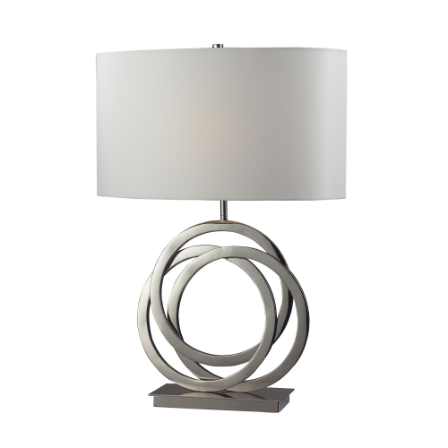 D2058 Trinity Table Lamp - Polished Nickel