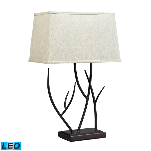 D2209-LED Winter Harbour Table Lamp - Bronze