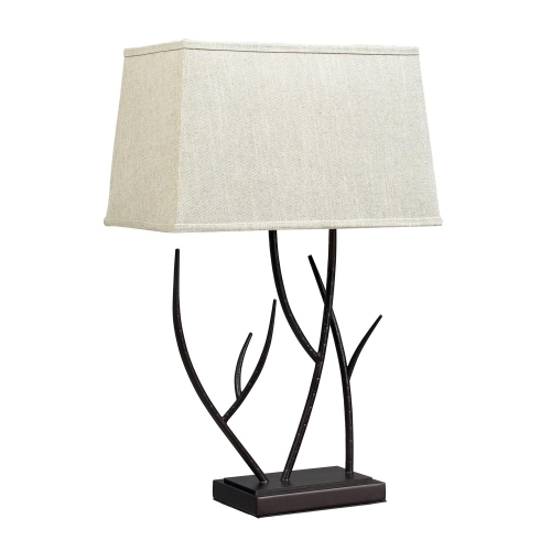 D2209 Winter Harbour Table Lamp - Bronze