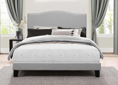 Hillsdale Kiley Bed - Glacier Gray Fabric