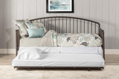 Brandi Daybed with Trundle - Oiled Bronze