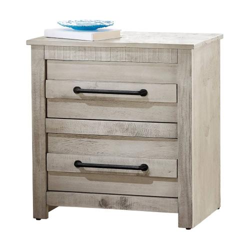 Villa 2-Drawer Nightstand with USB Port