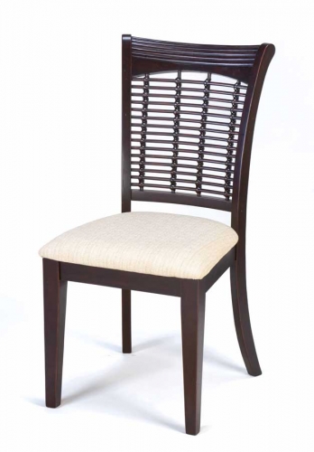 Bayberry Wicker Chair - Dark Cherry
