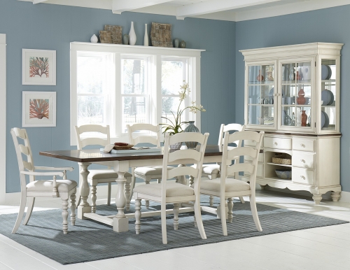 Hillsdale pine island dining set sale