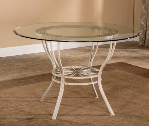 Napier Round Dining Table - Aged Ivory
