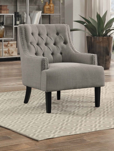 Charisma Accent Chair - Taupe