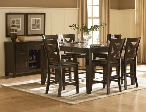 Homelegance Crown Point Counter Height Dining Set