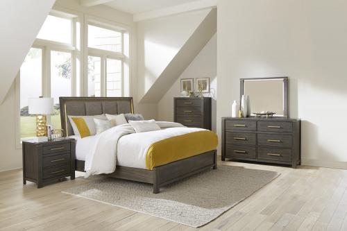 Scarlett Bedroom Set - Brownish Gray