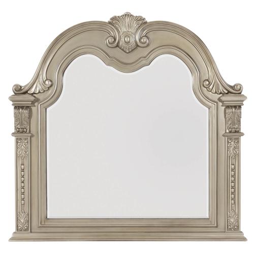 Cavalier Mirror - Silver