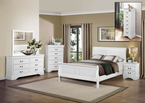 Homelegance Mayville Bedroom Set - White