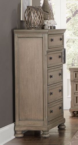 Homelegance Bethel Chest - Wire-brushed Gray