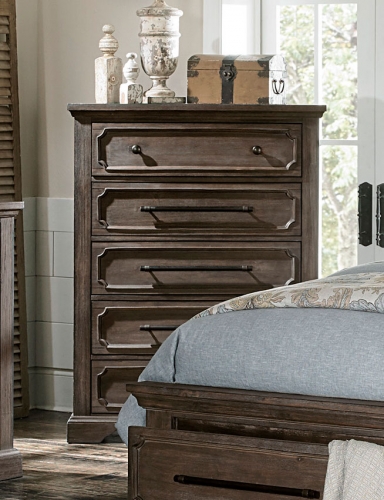 Homelegance Toulon Chest - Rustic Acacia