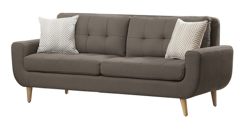 Deryn Sofa - Polyester - Grey