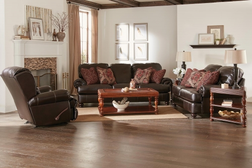 Southport Sofa Set - Espresso