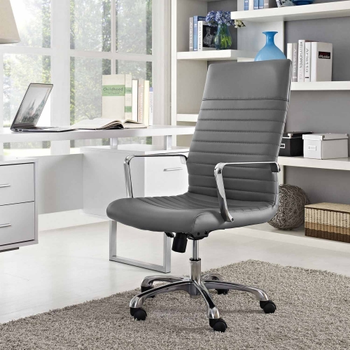Finesse Highback Office Chair - Gray