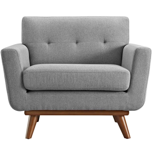 Engage Upholstered Armchair - Expectation Gray