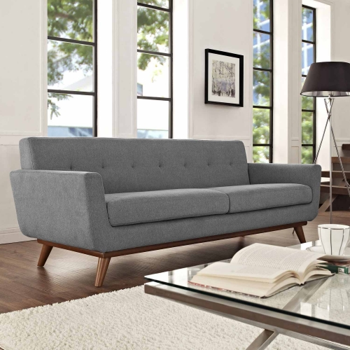 Engage Upholstered Sofa - Expectation Gray
