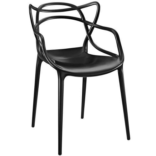Entangled Dining Arm Chair - Black