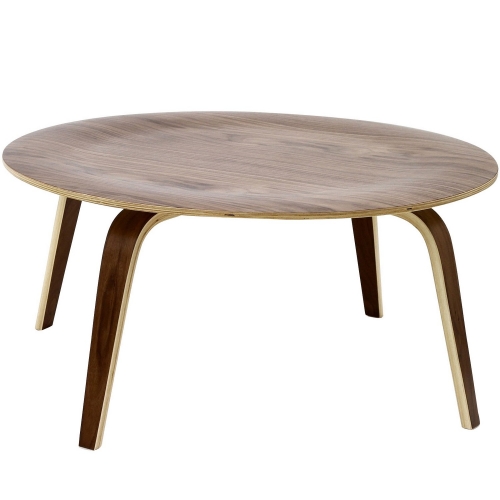 Plywood Coffee Table - Walnut