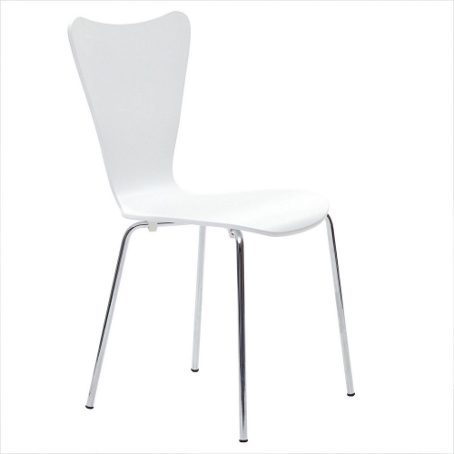 Ernie Dining Side Chair - White