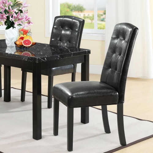 Perdure Dining Side Chair - Black